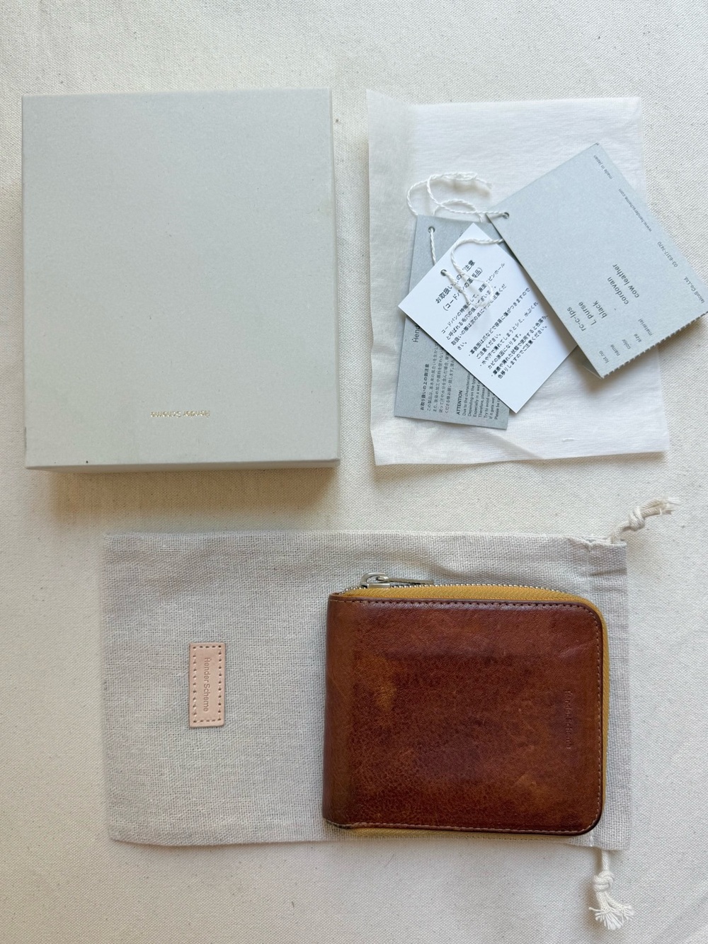 Hender Scheme Horizontal Zip Wallet $370